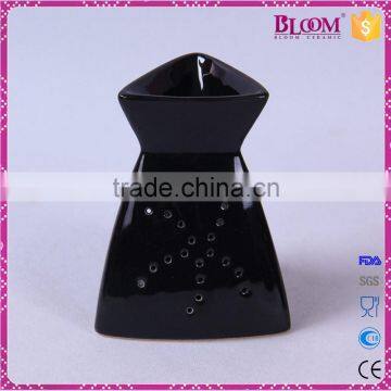 Ceramic Triangle Mini Incense Burner for Black photo-3