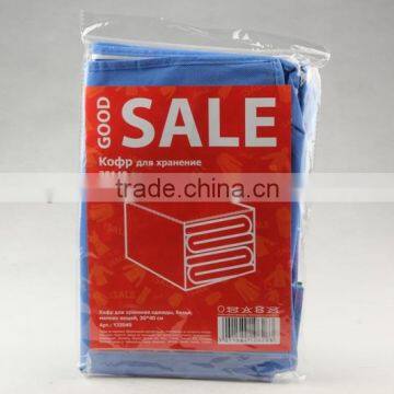Nonwoven Foldable With Zipper Storage Bag photo-3
