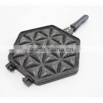 New Design Hexagonal Cast Iron Skillet With Handle photo-2