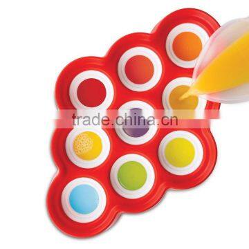 9 Cavities Mini Silicone Ice Pops Mold Ice Ball Maker Mold photo-6
