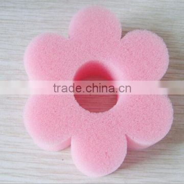 Beautiful cleaning sponge flower for baby