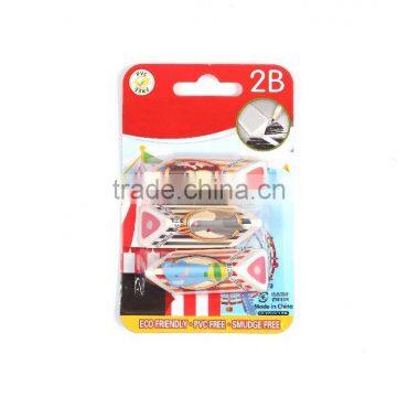 LE60025 3 pk Colourful Triangle Erasers , Fancy Eraser Set