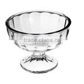 Transparent round glass Juice cups and ice cream cup