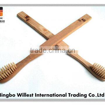 Personalised Logo Print Mini Head Kids Bamboo Toothbrushes photo-4