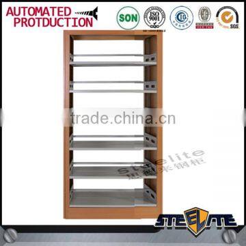 MDF Material Library Book Rack /exhibition Book Shelf Storage Rack on Sale photo-5