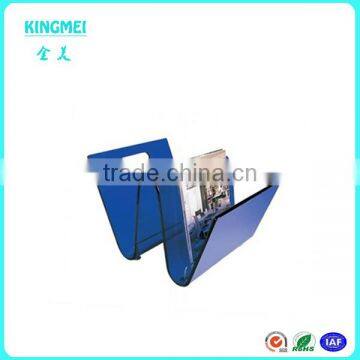 Modern Hot Sell Chair Shape Acrylic Brochure Holder Acrylic Book Holder Acrylic Magazine Rack photo-4
