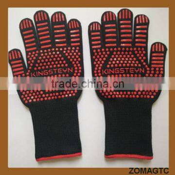 Wholesale Aramid Fiber Heat Resistant BBQ Gloves Cooking Gloves