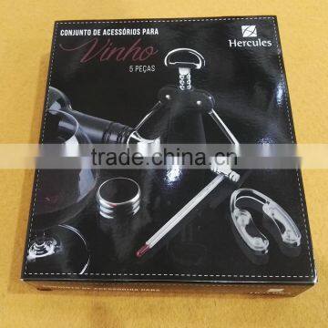 K618-4G Wine Gift Set-4pcs Corsksrew Set