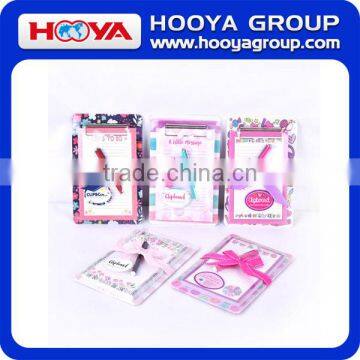 Customized Design Note Pad Assortment Memo Pad Gift Set of 3 Pack Set of 4 Pack With Ribbon Pen photo-3