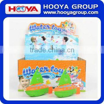 Inflatable swimming toys pull string bath toy