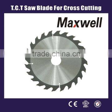 T.C.T Saw Blade For Cross Cutting