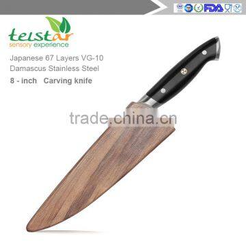 2017 New Design Japanese Damascus Chef Knife With Walnut Sheath photo-3
