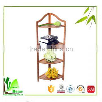 Bamboo Bathroom Corner Shelf/Bamboo Bottle Shelf