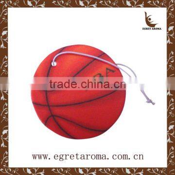 Customed basketball shape air freshener for car