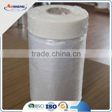 Wholesale Embossed Hdpe Pre Taped Masking Film photo-6