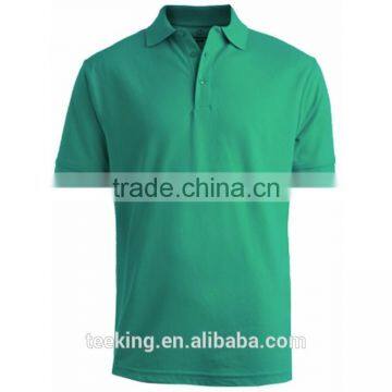 Summer Short Sleeve Green Color Man Polo Shirt