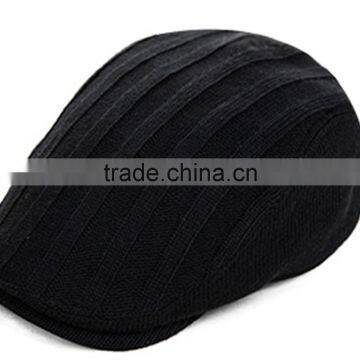 Korean Man Han Edition of the Spring and Autumn Winter Fashion Knitted Cap Beret Painter Advance Hats of England photo-2