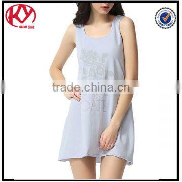 Wholesale night sleeping dress for women custom women's fashion ladies wear dress