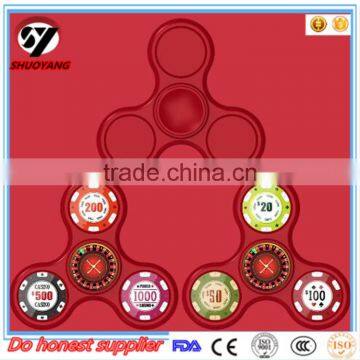 Factory Large Inventory Light Hand Spinner Toys Rotate for Long Minutes 608 Hybrid Ceramic Bearing Fidget Spinner photo-3