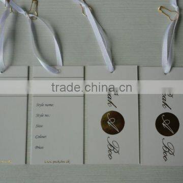 2017 Custom High Quality Paper Hang Tags for Clothing photo-2