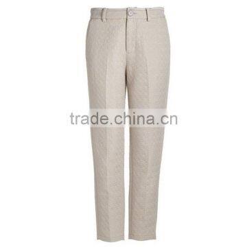 Autumn New Design Women Preferred Long Slim Fitting Jacquard Printed Graceful Work Pants photo-2