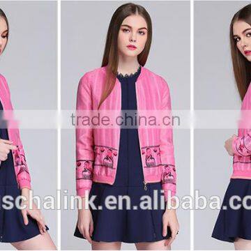 Latest Korean Style Classic Fashion Embroidered Casual Jacket Customized photo-6