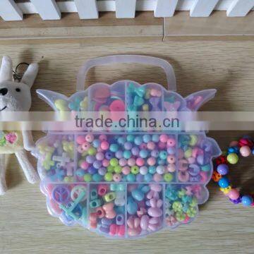 Diy Loose Beads Sets Children Jewelry Accossories Children Plastic Beads Cheap Toys Gifts for Kids photo-6