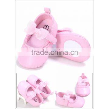 2017 Mini Infant Shoes Cute Baby Wear Summer Pink Black Light Yellow Bow Child Shoe photo-2