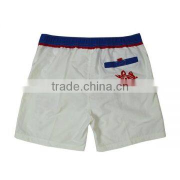 Cheap Price Custom Logo White Board Shorts / Mens Blank Beach Shorts photo-3