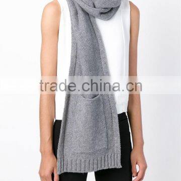 2017 women cashmere shawl with button 100% cashmere scarf