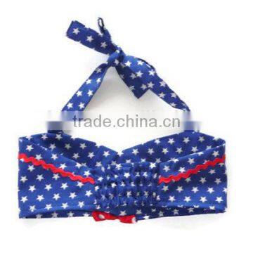 Children Swimwear Summer Beach Clothes Set Baby Girl Bikini Vintage Style Bikini Baby Pageant Wear photo-5