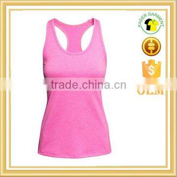 Custom Women Sport Tank Top, Spandex Gym Wear Tank Top Wholsale photo-2
