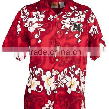 Top Quality Solid Color Hawaiian Men Shirts