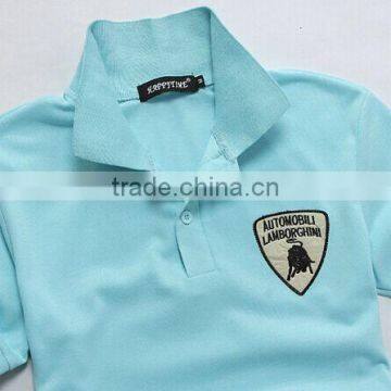 Custom Fashionable and Best Fit Plain Short Sleeve Polo T-shirt Manufactures in Guangzhou China photo-5