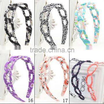Ladies Hair Accessory Fashion Hollow Fabric Headband photo-5