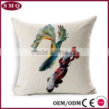 40*40 Square Stripper Painting Removable Cover Bed Linen Pillow Cover photo-5