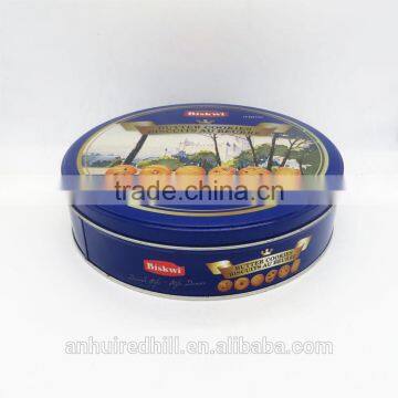 Customized Promotional Printed metal cookie tin box