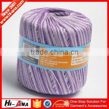 hi-ana thread3 Welcome all the orders Sew Good cotton yarn for knitting