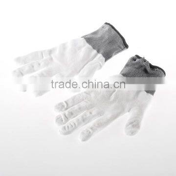 High Quality 1pair White 7 Mode LED Gloves Rave Light Finger Lighting Flashing Glow Mittens photo-2