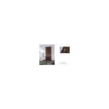 Fir Wooden Side Hinged Doors, Custom Interior Vertical Double Hinged Door For Office