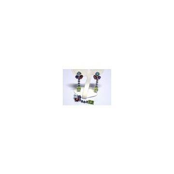 Thailand Peridot-Fancy Color Gems Earrings / Pendent