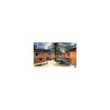 Customized Modular Portable Commercial Buildings - Foldable, Galvanized Steel Structure