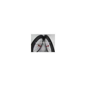 700C*88mm Clincher Road Bike Carbon Wheelset