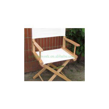 Beech frame cloth seating director chair