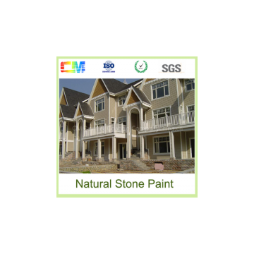 New products non toxic oder free natural stone outdoor wall paint