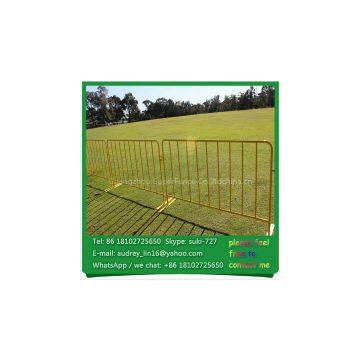 Guangzhou factory temporary event fence used crowd control barrier for sale