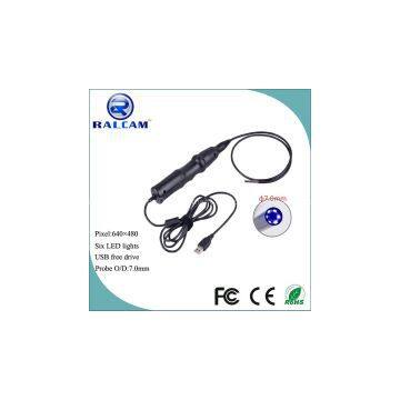 0.3MP 3~6cm DOF 7.0mm camera electronic components inspection usb endoscope