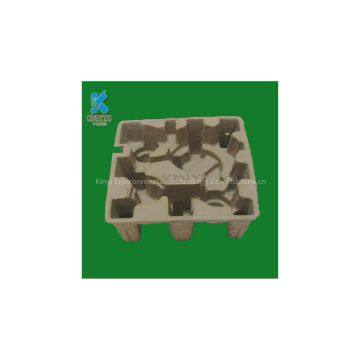 Biodegradable Pulp Molded Inner / Insert Carton Box Packaging