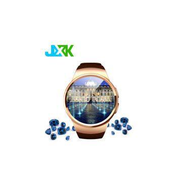 High Quality Wholesale KW18 Smart Watch Round Screen Smart Watch KW18 with Heart Rate Monitor