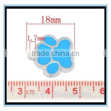 XP-MP-099353 FACTORY PRICE custom enamel dog paw print logo